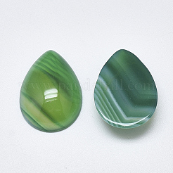Natural Banded Agate/Striped Agate Cabochons&nbsp;G-T122-23D