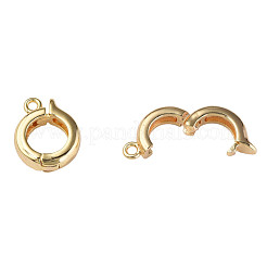 Brass Fold Over Clasps&nbsp;KK-N233-257