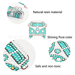 DIY Diamond Painting Stickers Kits For Kids&nbsp;DIY-WH0168-58