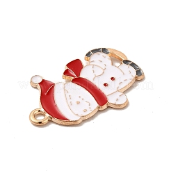 Christmas Theme Alloy Enamel Pendants&nbsp;ENAM-C010-01H