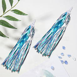 Kids Plastic Tassel Ribbon&nbsp;AJEW-CN0006-63A