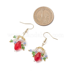 Glass Lantern Dangle Earrings&nbsp;EJEW-MZ00629-02