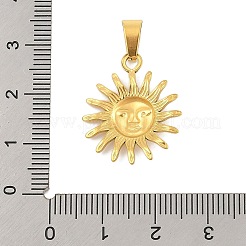 Ion Plating(IP) 304 Stainless Steel Pendants&nbsp;LS-STAS-D112-06G