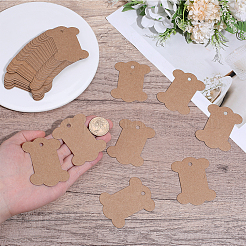 80Pcs Bone Shape Paper Thread Winding Boards&nbsp;SENE-SC0001-08