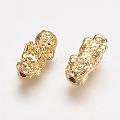 Feng Shui Real 24K Gold Plated Alloy Beads&nbsp;PALLOY-L205-06C