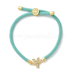 Adjustable Nylon Cord Bracelets&nbsp;X-BJEW-C096-01G-25