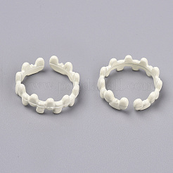 Spray Painted Alloy Cuff Rings&nbsp;RJEW-T011-20-RS