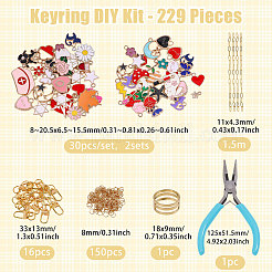 DIY Jewelry Making Kit&nbsp;DIY-GL0007-13