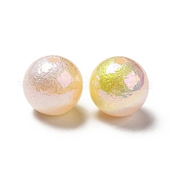 UV Plating Iridescent ABS Plastic Beads&nbsp;LS-SACR-A001-05A