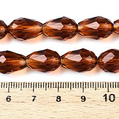 Transparent Glass Beads Strands&nbsp;X-EGLA-N013-T10mm-D20