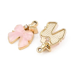 Alloy & Resin & Rhinestone Pendants&nbsp;RE-CBA4E99-02G-B
