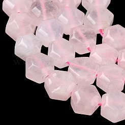 Natural Rose Quartz Beads Strands&nbsp;G-G463-A01-10x11mm