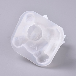 3D Bear Cell Phone Bracket Silicone Molds&nbsp;X-DIY-K017-01