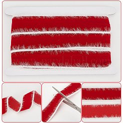 10 Yards 2 Styles Red Velvet Ribbon&nbsp;OCOR-WR0001-38B