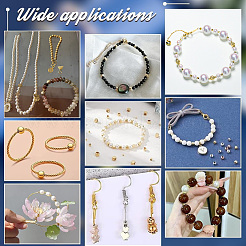 190pcs 6 Style Brass Beads&nbsp;KK-PH0005-51