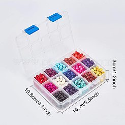 15 Colors Dyed Synthetic Turquoise Beads&nbsp;G-GA0001-02
