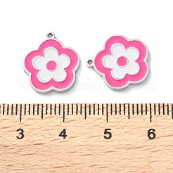 304 Stainless Steel Charms&nbsp;STAS-M102-02P