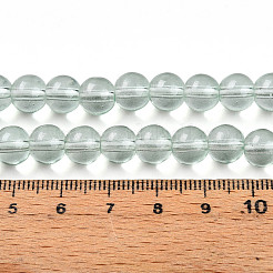 Baking Paint Transparent Glass Beads&nbsp;X1-DGLA-N006-8mm-08