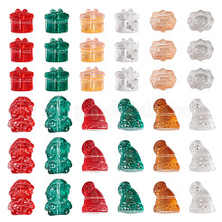 72Pcs 12 Styles Transparent Glass Beads&nbsp;GLAA-TA0001-64