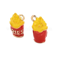 Alloy Enamel Pendants&nbsp;PALLOY-R155-01G-M
