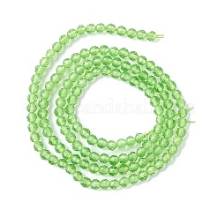 Transparent Glass Beads Strands&nbsp;GLAA-C019-01B-19