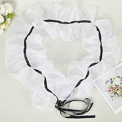 Polyester Lady's False Collars&nbsp;AJEW-WH20048-83B