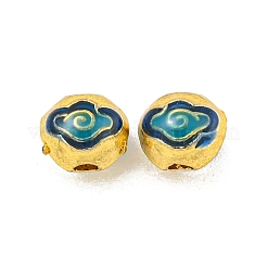 Rack Plating Brass Enamel Beads&nbsp;KK-P277-36G
