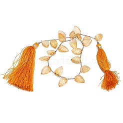 Natural Citrine(Heated) Beads Strands&nbsp;GG-CBA0C95-E08