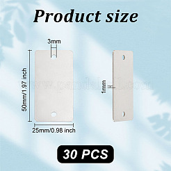 201 Stainless Steel Connector Charms&nbsp;STAS-OC0001-22A