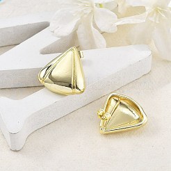 Brass Stud Earrings for Women&nbsp;EJEW-U035-07G