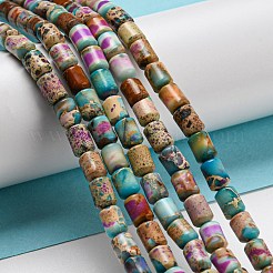 Natural Imperial Jasper Beads Strands&nbsp;G-C084-B04-02