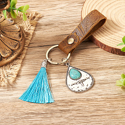 Cowhide Leather Keychain&nbsp;KEYC-TAC00028