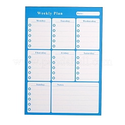 Magnetic Dry Erase Weekly Calendar for Fridge&nbsp;AJEW-E043-07B