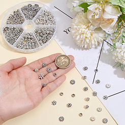300Pcs 6 Styles 304 Stainless Steel & Alloy Spacer Beads&nbsp;FIND-ME0001-20