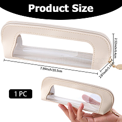 1Pc PU Leather Study Supplies Pen Bag&nbsp;AJEW-CL0002-22B