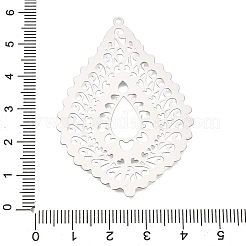 304 Stainless Steel Big Pendants&nbsp;STAS-G396-19P