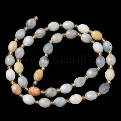 Natural Aquamarine Beads Strands&nbsp;G-F809-A42-01
