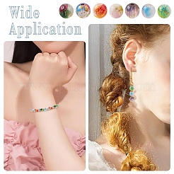 141Pcs 3 Bags Cat Eye Beads&nbsp;CE-YW0001-02A