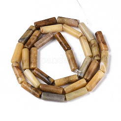 Natural Huanglong Jade Beads Strands&nbsp;G-T141-75