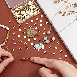 200Pcs Brass Spacer Beads&nbsp;KK-PH0005-76A