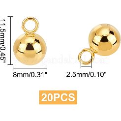 20Pcs 304 Stainless Steel Pendants&nbsp;STAS-UN0028-83