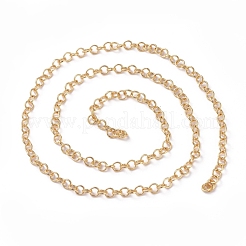 3.28 Feet Soldered Brass Rolo Chains&nbsp;X-CHC-G005-07G