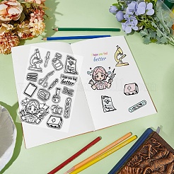 Plastic Stamps&nbsp;DIY-WH20018-0352