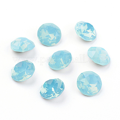 Pointed Back & Back Plated K9 Glass Rhinestone Cabochons&nbsp;LS-RGLA-J012-10mm-105