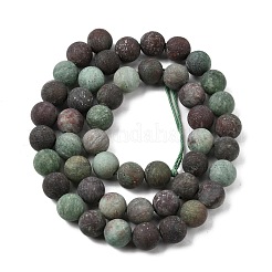 Natural Green Opal Beads Strands&nbsp;G-H045-A03-6MM-01