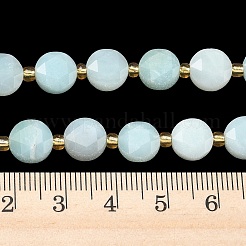 Natural Flower Amazonite Beads Strands&nbsp;G-C116-A183-02