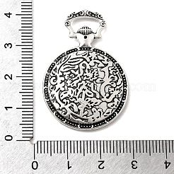 Tibetan Style Alloy Pendant Cabochon Settings&nbsp;X-TIBEP-N003-74AS
