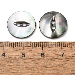 Cat Eye Style Natural Black Lip Shell Buttons&nbsp;SH-CBAA69B-01C