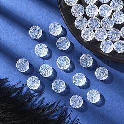 35Pcs Transparent Spray Painted Glass Beads&nbsp;GLAA-YW0001-65