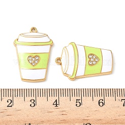 304 Stainless Steel Enamel Pendants&nbsp;STAS-I346-07G-02